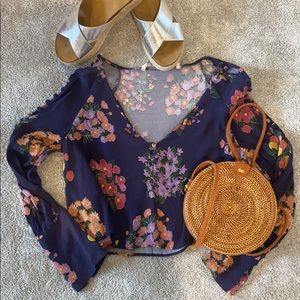 SOLD Floral Zara Top